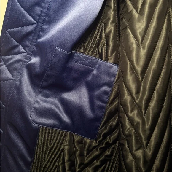 MCM Satin Blue Jacket